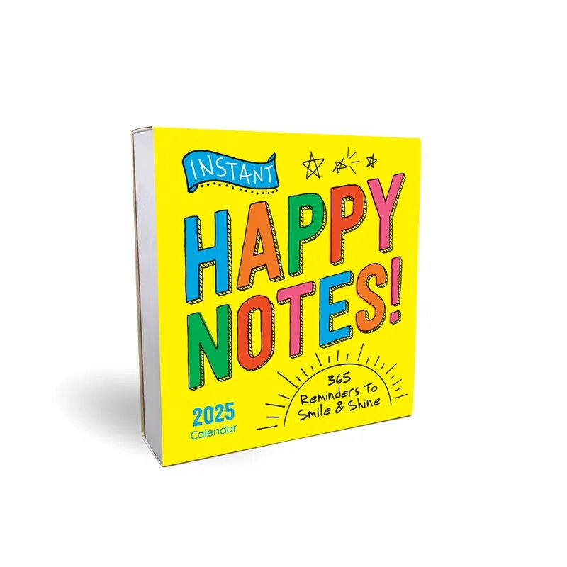 2025 Instant Happy Notes Boxed Calendar the fig tree