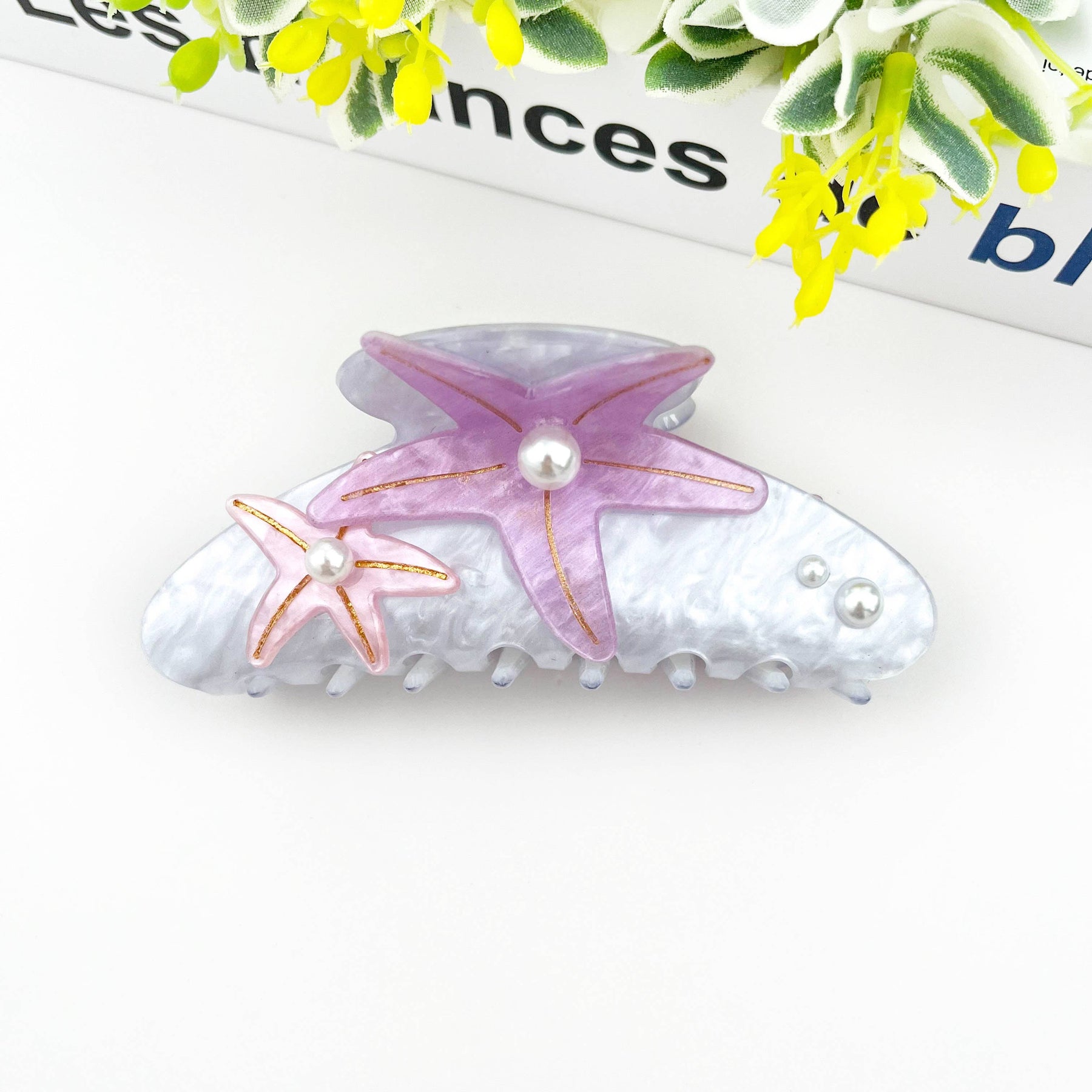 Pearl Starfish Hair Claw Clips – the fig tree