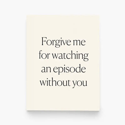 forgive me card