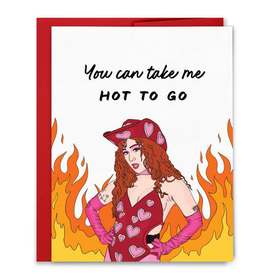 chappel roan hot to go card