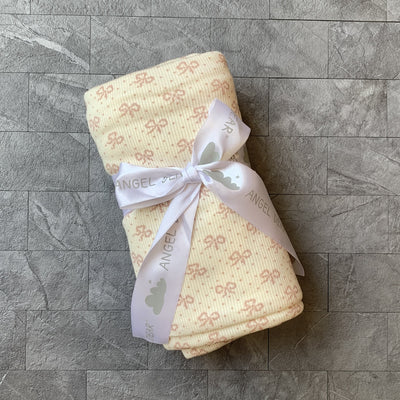 angel dear vintage bows swaddle