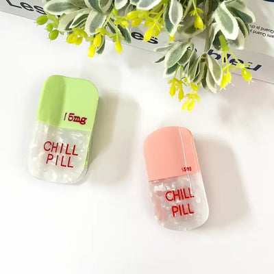 chill pill hair claw clips