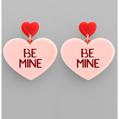 BE MINE EARRINGS