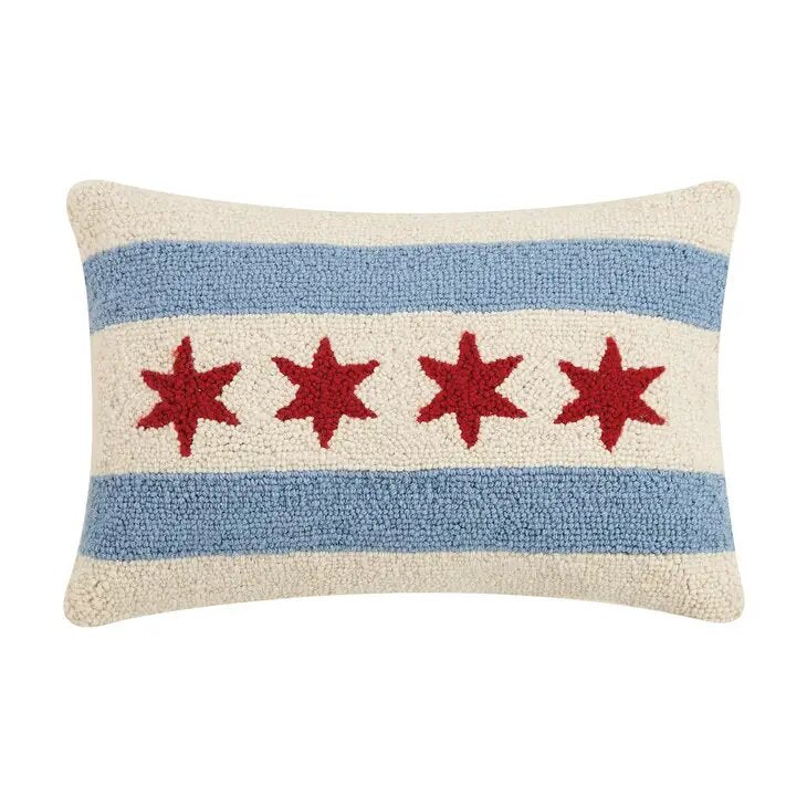 Chicago Flag Pillow